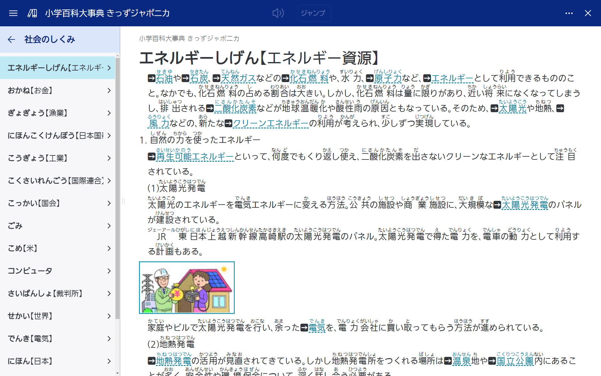 小学百科大事典 きっずジャポニカ(社会のしくみ)