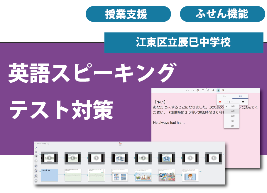 スピーキングテスト対策（英語）