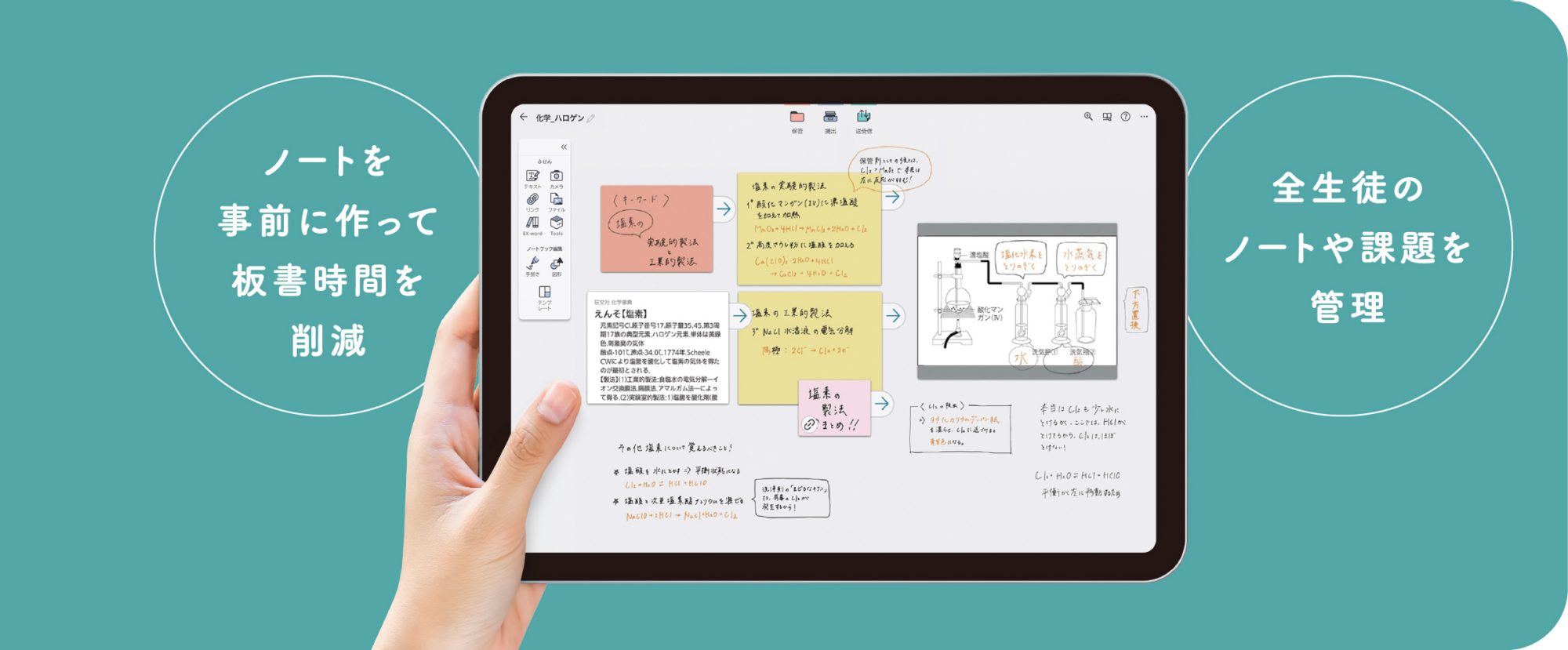 デジタルノート文字なし デジタルノート