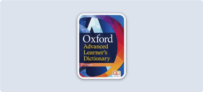 オックスフォード現代英英辞典（第10版）