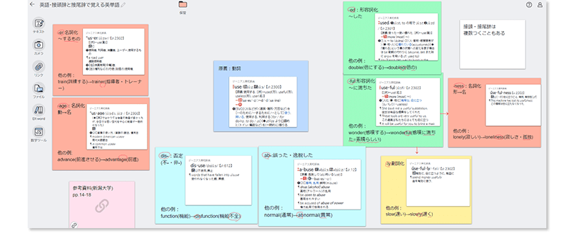 デジタルノート活用例