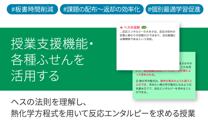 ICT学習アプリClassPad.netを使用した理科の相互のつながりを理解する授業