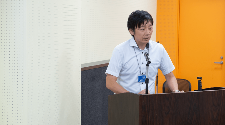 菅原隆平 先生の発表