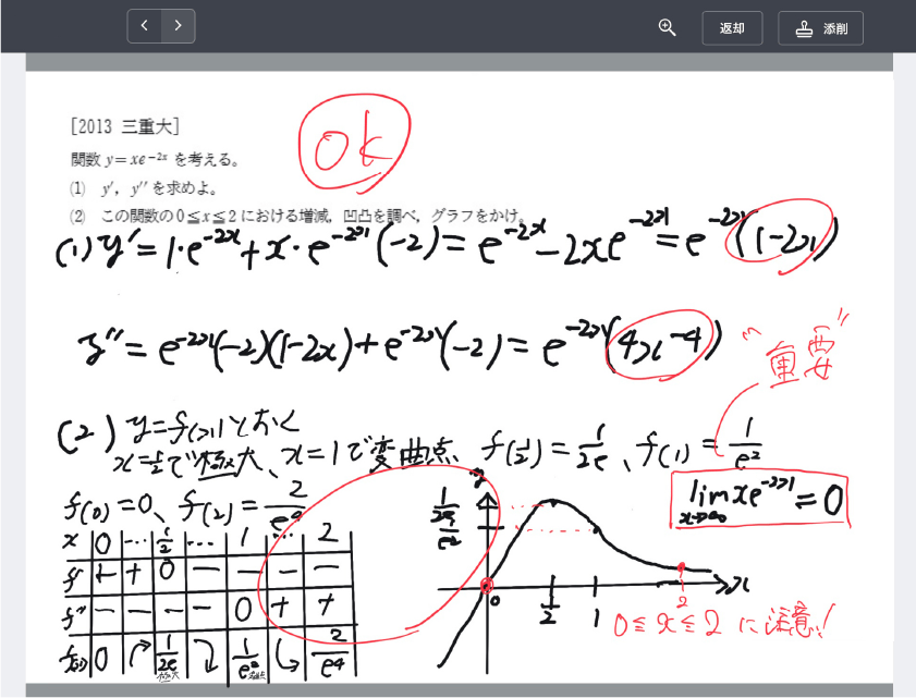 大学の入試問題