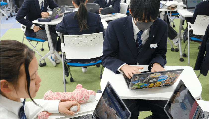 ClassPad.netを活用した鈴木庸介先生の授業風景