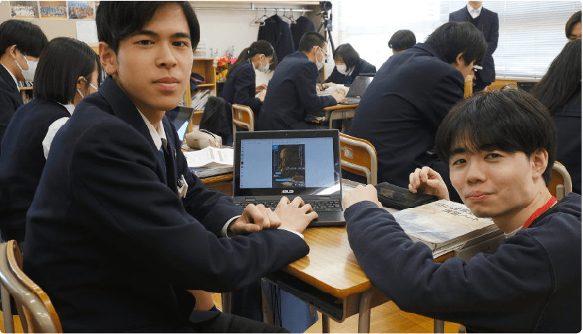 ClassPad.netを活用した吉川牧人先生の授業風景