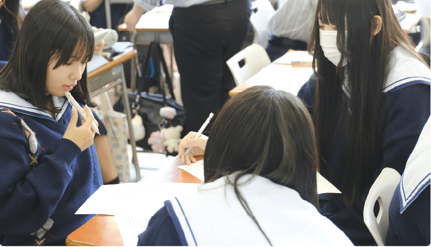 髙橋 李句 先生のClassPad.netを活用した授業風景