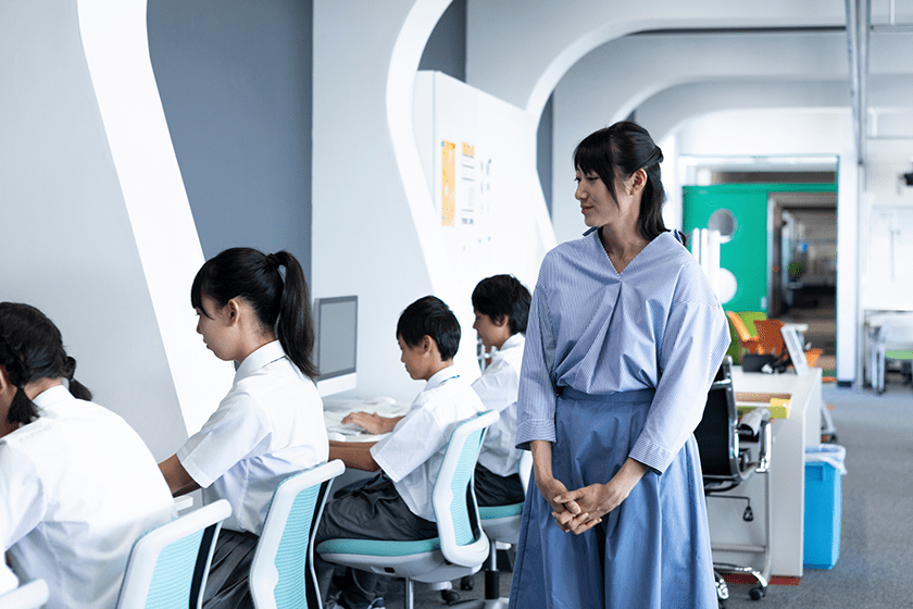 授業中の中学生 そもそも評価とはなにか?
