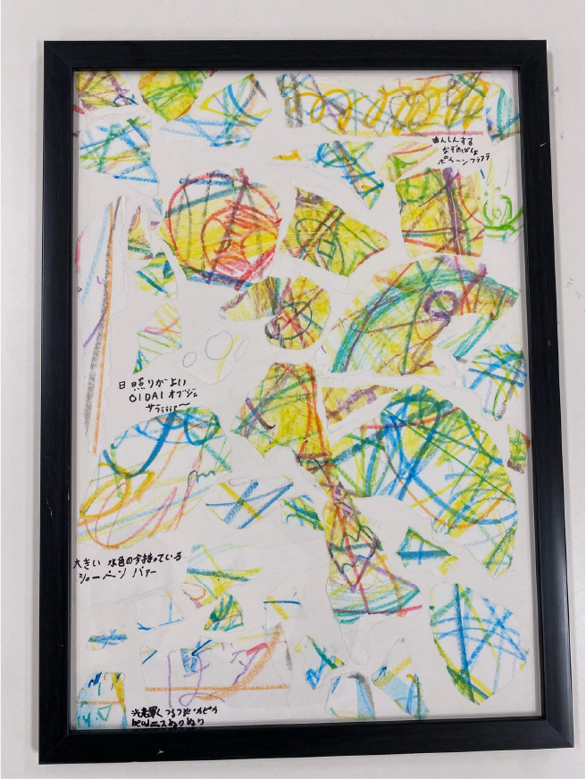 想像力を持って言語活動することを目指した事例 生徒の作品