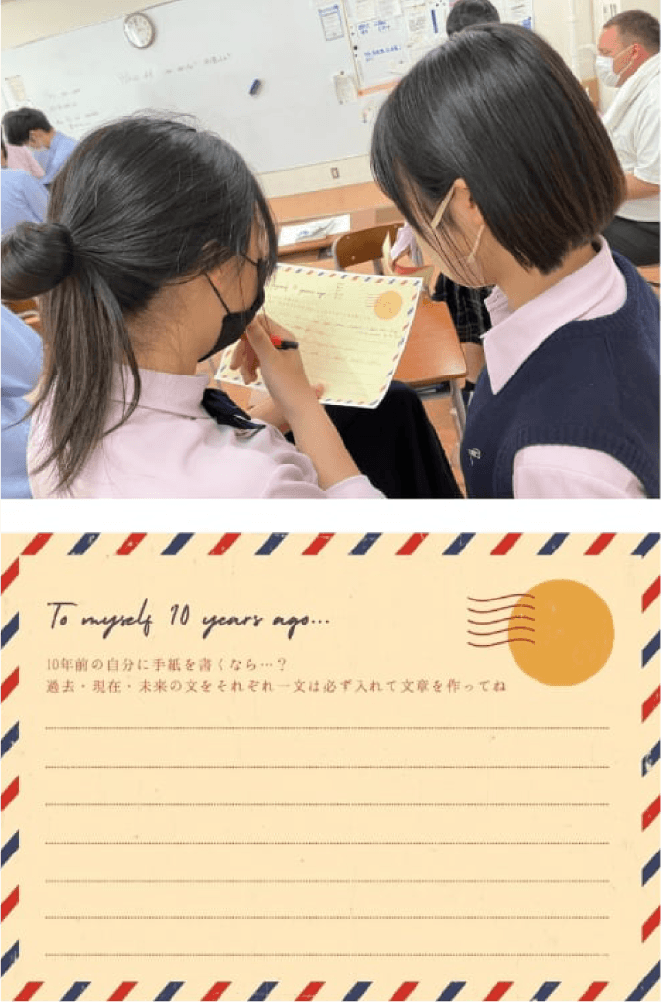 生徒たちの活動の一例