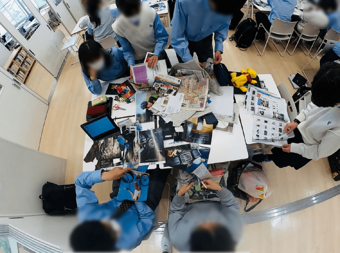 池谷先生のPBLプロジェクトの様子