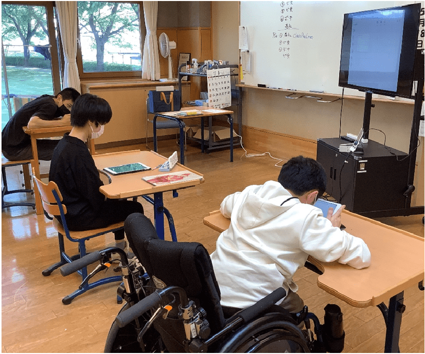 支援が必要な生徒に対する数学・理科での活用例
