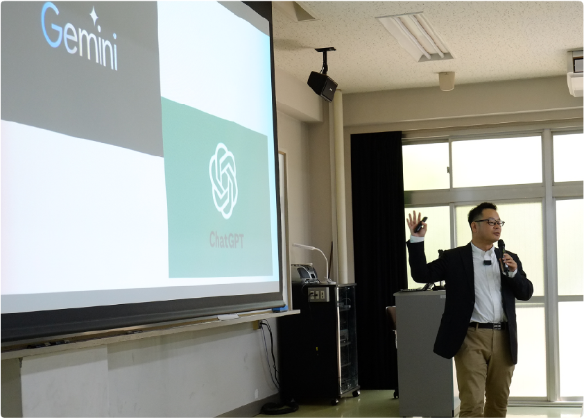 ClassPad.netを活用した授業風景