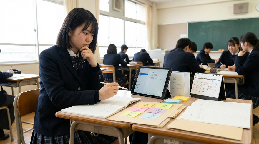 ② 定期的に振り返りの時間を設け、編集する