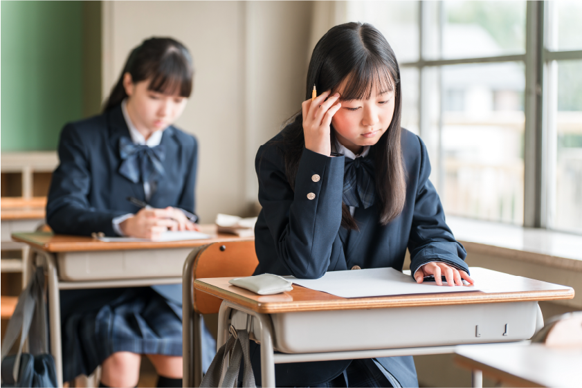 テスト返却後に“次の学び”を書く時間を取る