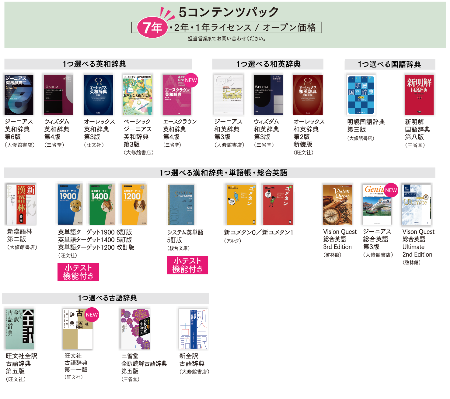 ICT学習アプリClassPad.netに搭載されている5コンテンツパック