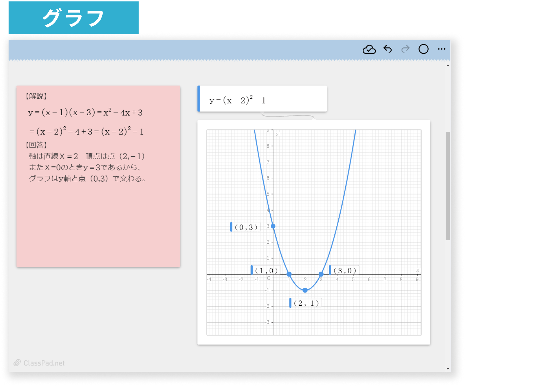 数学ツール グラフ