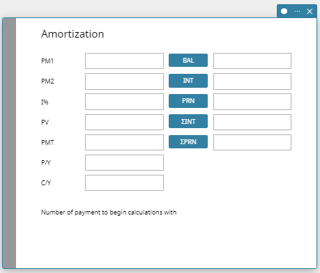 Amortization