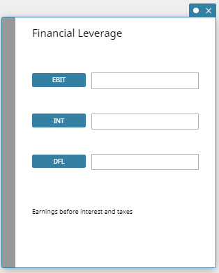 Financial Leverage