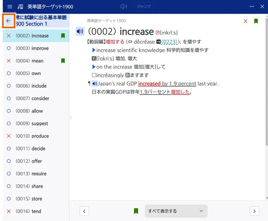 進捗管理コンテンツ