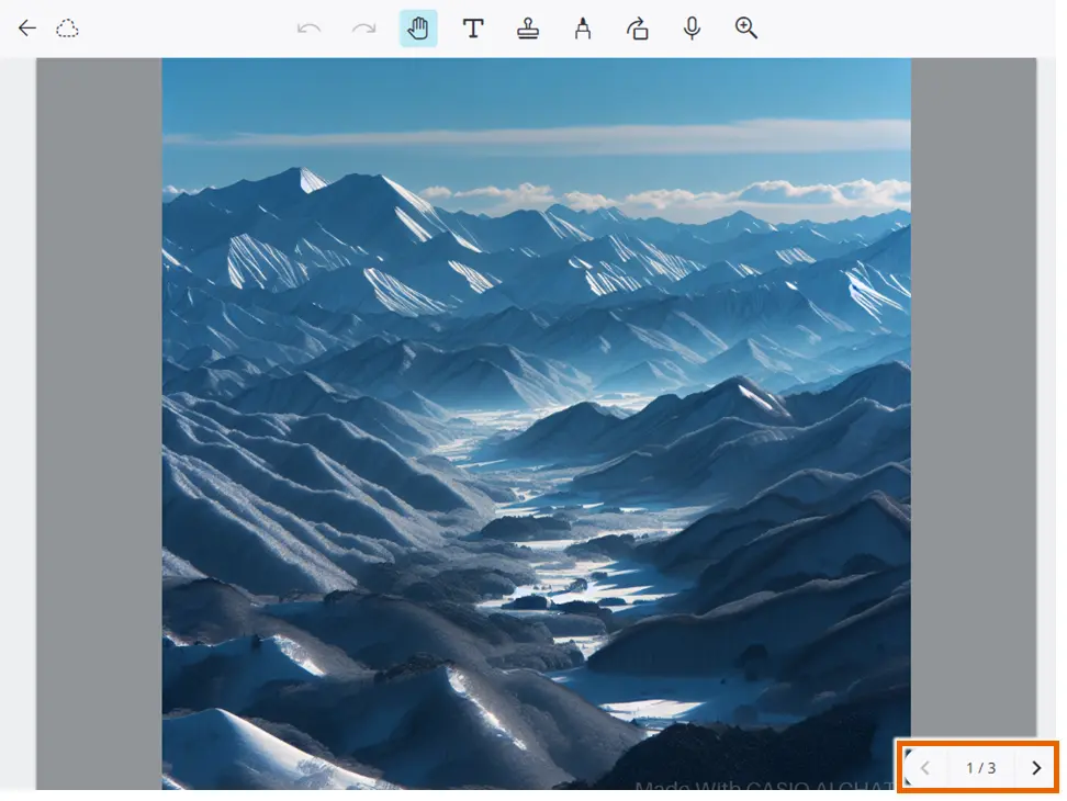 状態遷移ボタン