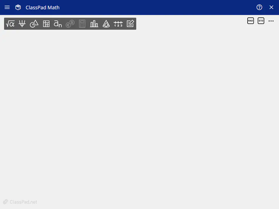 ClassPad Mathのペーパー