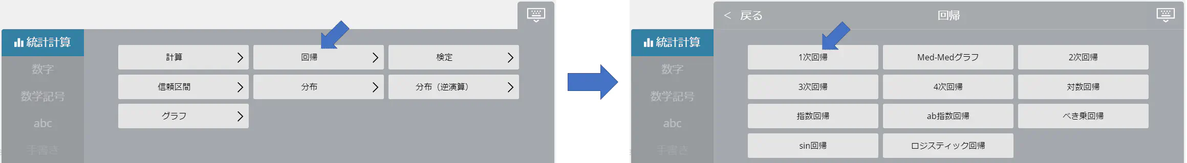 ソフトキーボード