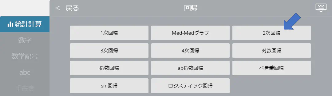 ソフトキーボード